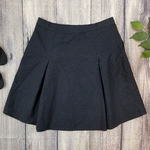 Band of Outsiders Striped Pleated Mini Skirt